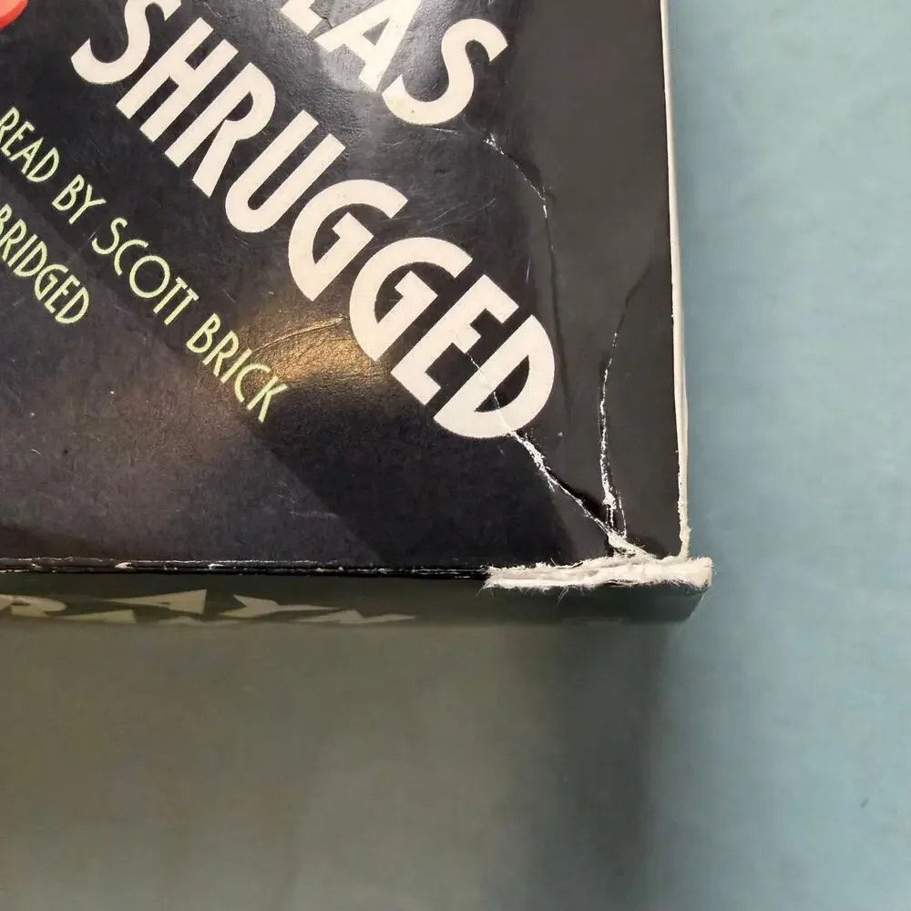 Ayn Rand Atlas Shrugged Unabridged Audiobook 50 CD‎ Set Blackstone Audio